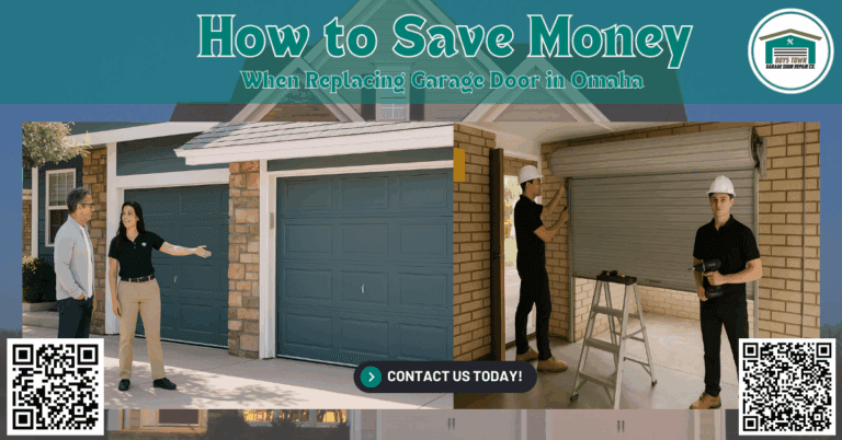 How to Save Money When Replacing Garage Door in Omaha - Boys Town Garage Door Repair Co.