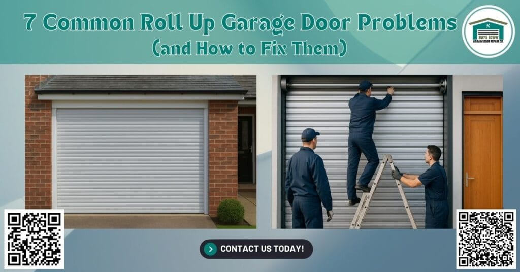 7 Common Roll Up Garage Door Problems (and How to Fix Them) - Boys Town Garage Door Repair Co.