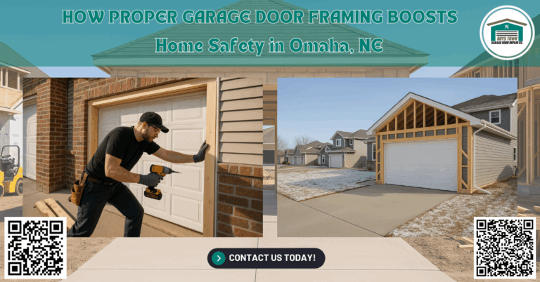 How Proper Garage Door Framing Boosts Home Safety in Omaha, NE - Boys Town Garage Door Repair Co.