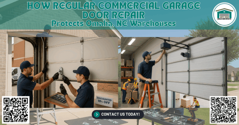 How Regular Commercial Garage Door Repair Protects Omaha, NE Warehouses