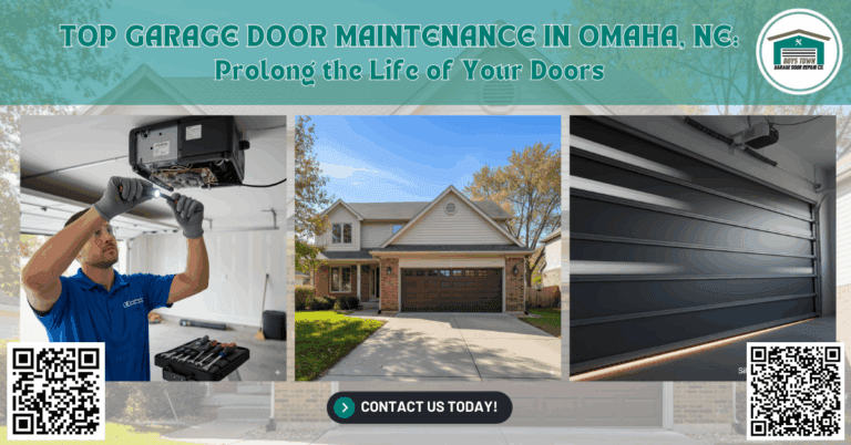 Top Garage Door Maintenance in Omaha, NE: Prolong the Life of Your Doors
